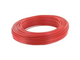 Cabo De Instalação Vermelho H07v U Com Isolamento De Pvc Fios E Cabos 60101025a Electraline