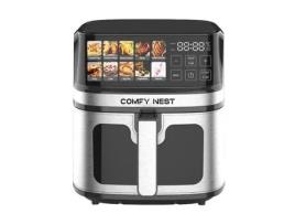 Fritadeira de Ar Quente com Tela Digital 8L 1700W Comfy Nest Cn06160 Royalty Line