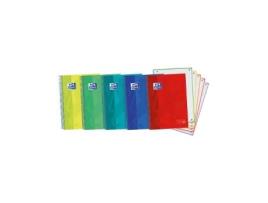 Livro Paq/5 Cuaderno Espiral A5 120h 90g. Cuad.5x5 Europeanbook4 Soft Touch Colores Vivos De Desconocido (espanhol)