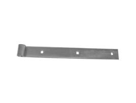 Dobradiça De Extremidade Quadrada 16 40x5 L1200mm Zincado Branco Afbat