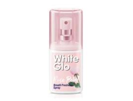 Spray Refrescante Labial White Glo Com Pétalas De Rosa, 20ml