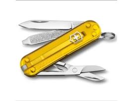  - Canivete Suíço Victorinox Classic Sd 58 Mm 7 Funções Cor Do Sol Toscano