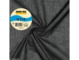 G710 Algodão Tecido Largura 90 Cm Preto Ao Metro Vlieseline (sob Medida)