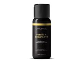 Óleo De Massagem Erótico Wicked Sensual Care Baunilha 120 Ml