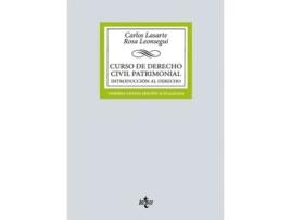 Livro Curso De Derecho Civil Patrimonial Da Editorial Tecnos De Carlos Lasarte (espanhol)