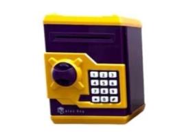 Livro Caja Fuerte Electronica Color Violeta Y Amarillo De Desconocido (espanhol)