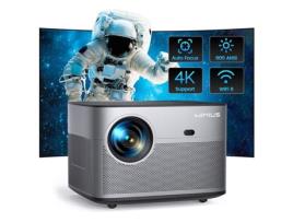 Projetor nativo Wimius P64, Full HD 1080p, 500 Ansi 15000l, suporte 4k, Wi-Fi. Bazarlândia30