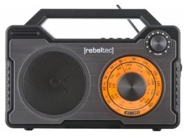 Leitor Bluetooth Portátil Rodos Fm 10w Rms Rebeltec