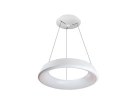Luminária Pendente Lizer Led 21w Branca Cristalrecord