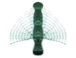 Rede de proteção anti-pássaros doméstica IGADGITZ - Verde - 3,7m x 10m - Plástico IGADGITZ