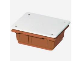 Ec350c6 Quadro De Distribuição Embutido Com Tampa Série 350 196x152x70 Vermelho Branco Elettrocanali ()