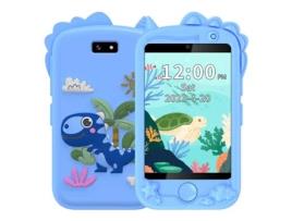 K Ikido Kids' Smartphone, telefone de brinquedo com tela sensível ao toque de 2,4 polegadas com GPS, SOS, presente para crianças de 3 a 10 anos