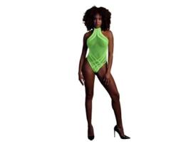 Body LE DESIR Cuello Halter Neón Verde (Queen (46 / 52))