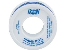 Fita De Vedação Ptfe 12mmx12mx0,075m A Granel Geb