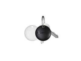 Pacote com 2 porta-chaves Airtag Boomtag compatíveis com Apple Find My Ipx5 Black Boompods