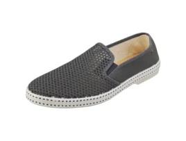 Alpergatas De Homem Rivieras Classic Ballerina Antracite Aborrachado Cinzento (40)