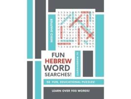 Livro Fun Hebrew Word Searches de Miiko Shaffier (Inglês)