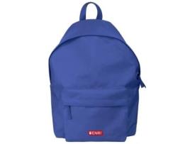 Mochila Enri Padded com 2 compartimentos 43x29x17 cm azul
