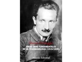 Livro Problemas Fundamentales De La Fenomenología1919/1920 De Martin Heidegger (espanhol)