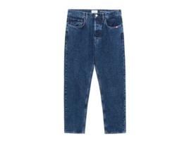 Jeans De Homem Amish Jeremiah Straight Recycled Algodão Azul (32)