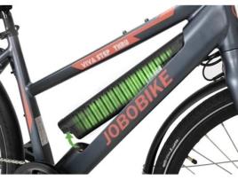 Viva 36v 14ah 28 »70km Nova Bicicleta Elétrica Cinza Claro Jobobike