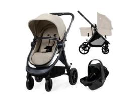 Carrinho De Bebé 3 Em 1 Asalvo Happy Beige