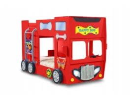 Cama Plastiko Happy Bus Red