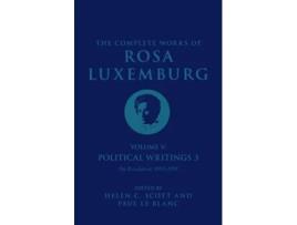 Livro The Complete Works Of Rosa Luxemburg Volume V De Rosa Luxemburg (inglês - Capa Dura)