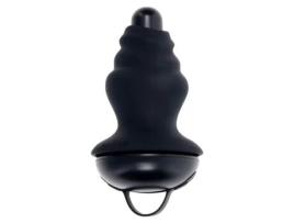 Plug Vibratório Butt Evolved Gender X (preto - Silicone/abs - Ø 2,9 Cm - 10 Cm - 10 Velocidades)