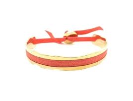 Pulseira Feminina Les Interchangeables Pulseira Les Interchangeables Pulseira Fita 4mm Rosa Doce Aleatório Cor Do Material Rosa