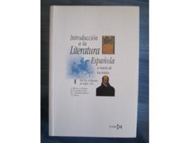 Livro Introduccion Literatura Esp. 1 De M D |hernández Jiménez E M C |toboso A |berlanga Reyes A |gonzález Cantos (espanhol)