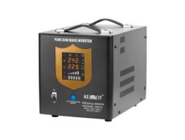 Uninterruptible Power Supply Kemot Prosinus 2000/24 Converter With Pure Sine Wave And Charging Function 24v 230v 2000va/