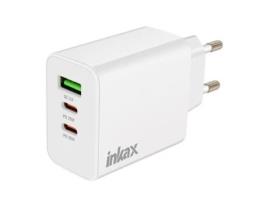 Carregador Usb-c Carregamento Rápido Inkax Branco