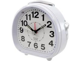 Despertador Silencioso De Quartzo Com Luz Para Dormir Cor Aleatória Preto Ou Branco Katime