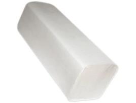 Toalha De Mão Branca 2 Camadas Z 100 Folhas 730100 Papeco