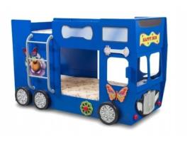 Cama Plastiko Happy Bus Blue