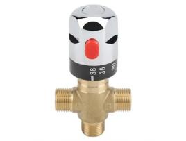 Válvula misturadora de água sec, válvula termostática de latão, torneira de temperatura sc022 sc022 KEENSO