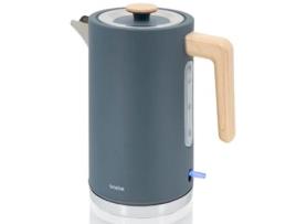 Nordic Electric Jug 1,7 L BPA-Free, Base 360°, Briebe, Controlador Strix, Liberação Automática, Kt1165gry, Cinza