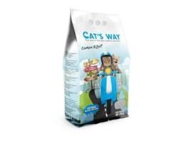 Areia Aglomerante para Gato CATS WAY Carvão Ativado 10 L