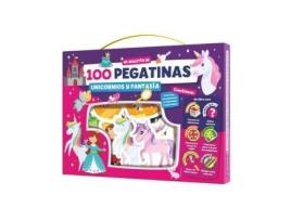 Livro Maletin 100 Pegatinas Unicornios Y Fantasia De Desconocido (espanhol)