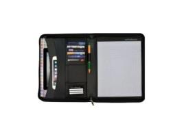 Livro Portafolio A4 Con Cierre De Cremallera Negro 350x260x50mm De Desconocido (espanhol)