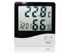 Kingwing® Novo Ecrã Lcd Termómetro Digital De Temperatura E Humidade Medidor Higrómetro Relógio Htc 1