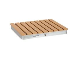 Leogreen Chuveiro Exterior Portátil, Chuveiro De Jardim Exterior Até 4m De Altura De Fonte, Chuveiro Exterior Antiderrapante, Retangular