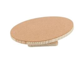 Disco em Madeira/Cortiça P/ Exercicio Degus e Hamsters Grd.