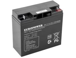 Ep Series Agm Battery 12v 17ah Europower (service Life 6 9 Years)