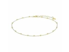 Pulseira Lotus Prata Gentle Lp3239 8/2 Banhada A Ouro Dourada Mulher Lotus Argenté