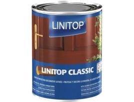 Mancha Acetinada Linitop Classic Carvalho Claro 2,5 L Proteção Interior/exterior Da Madeira
