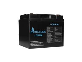 Accumulator Lifepo4 40ah 12.8v, Bms Extralink