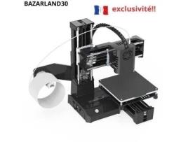 Impressora 3D Bazarland K9 de baixo ruído compatível com filamento Wiprint de 1,75 mm