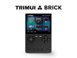 Console retrô com Bluetooth, vermelha, sem memória